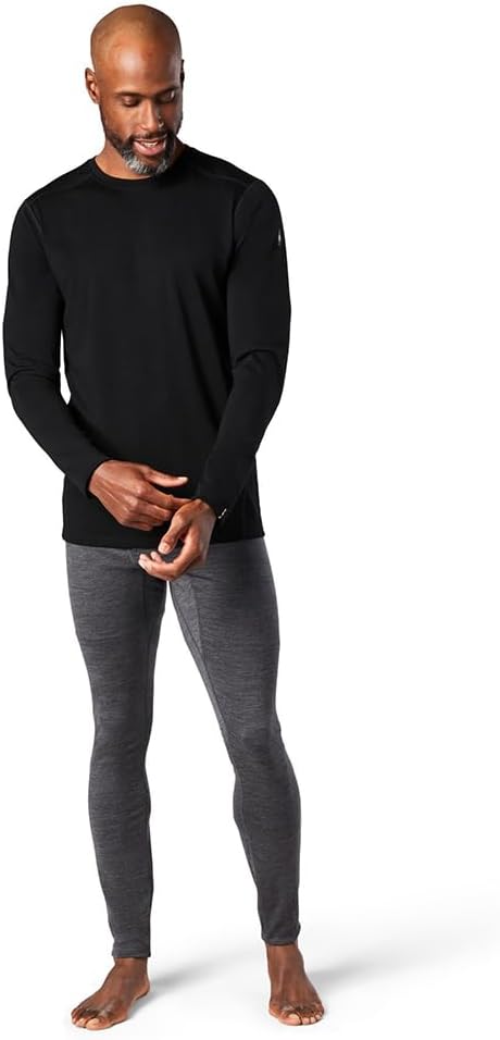 SmartWool Men's Classic All-Season Merino Base Layer Long Sleeve - Black