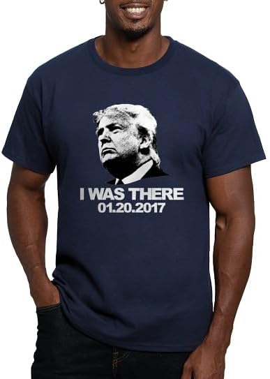 CafePress Trump Inauguration Men's Fitted T Shirt (Dark) Men's Semi-Fitted Classic Cotton T-Shirt - Navy