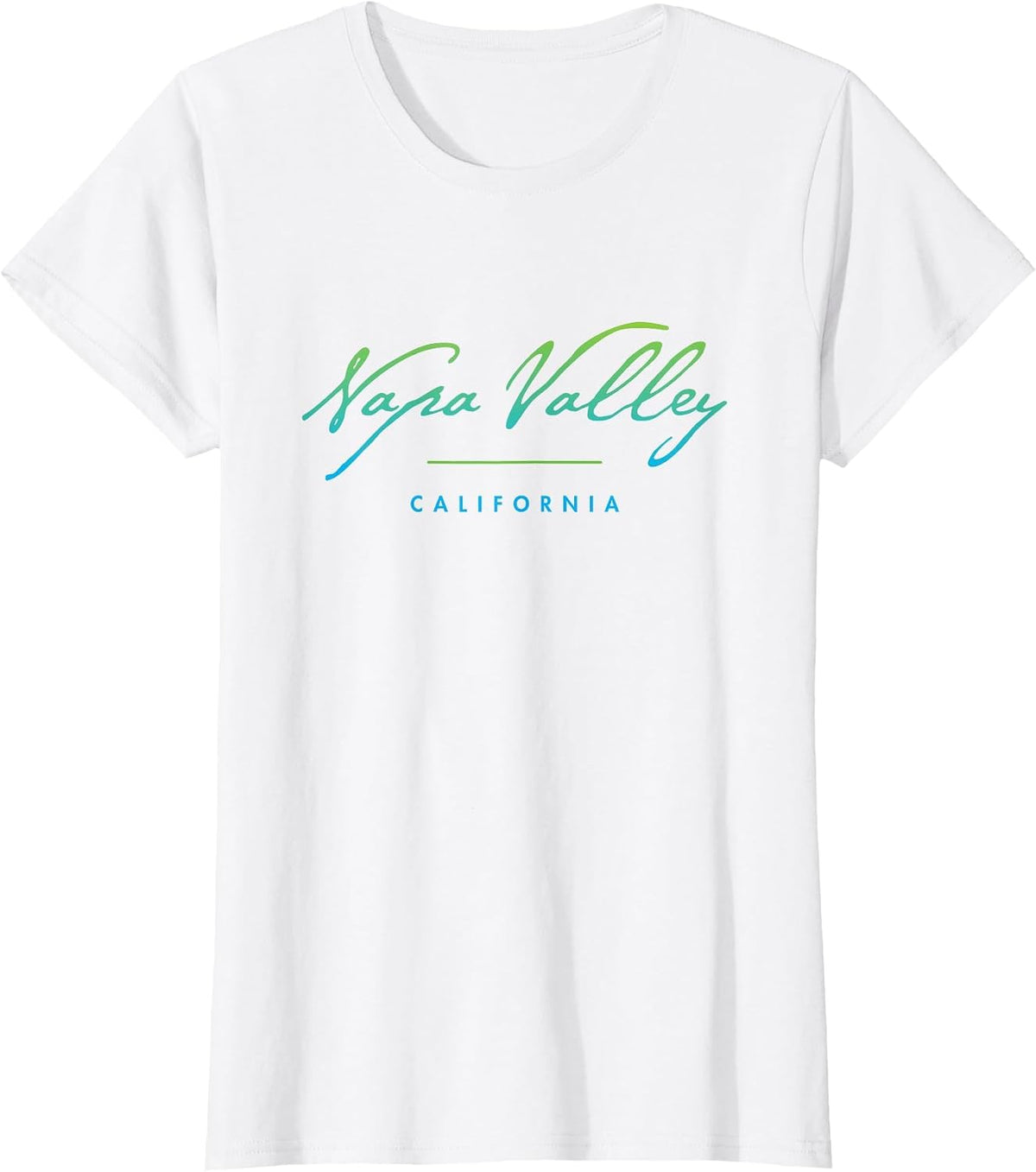 Napa Valley California T-Shirt - White