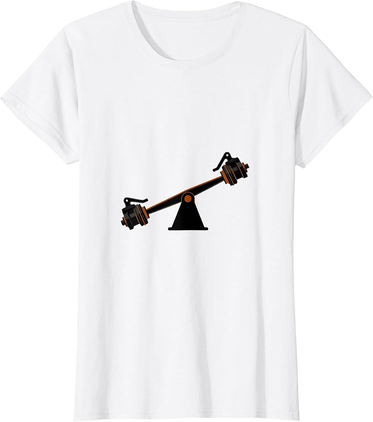 Rocker Arm Engine Block Humor Mechanic Garage T-Shirt - White