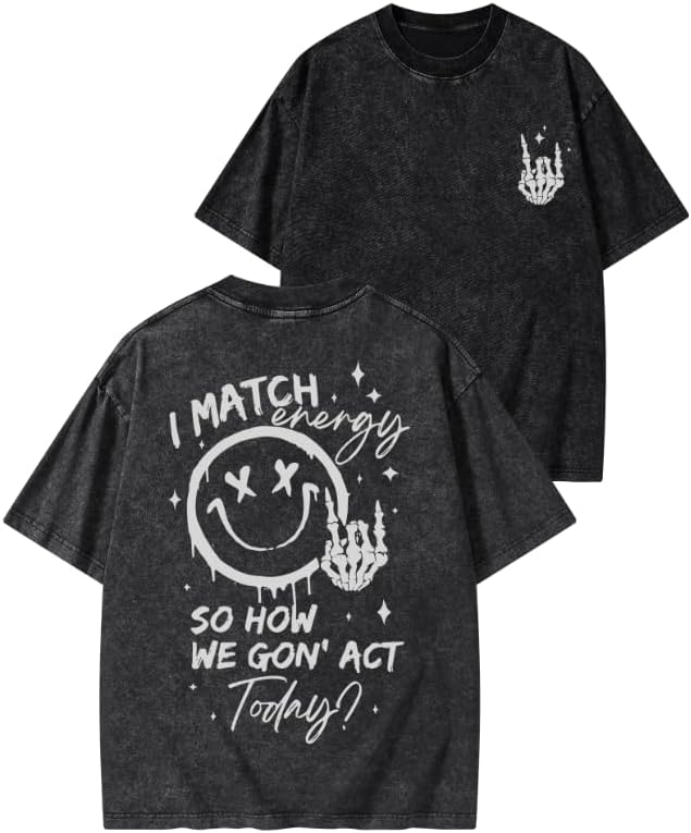 How We Gonna Act Today Funny Gym Shirt - Motivational Workout T-Shirt for Women - Black