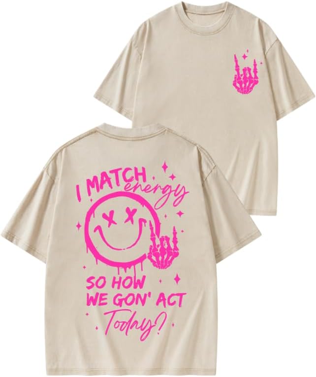 How We Gonna Act Today Funny Gym Shirt - Motivational Workout T-Shirt for Women - Apricot