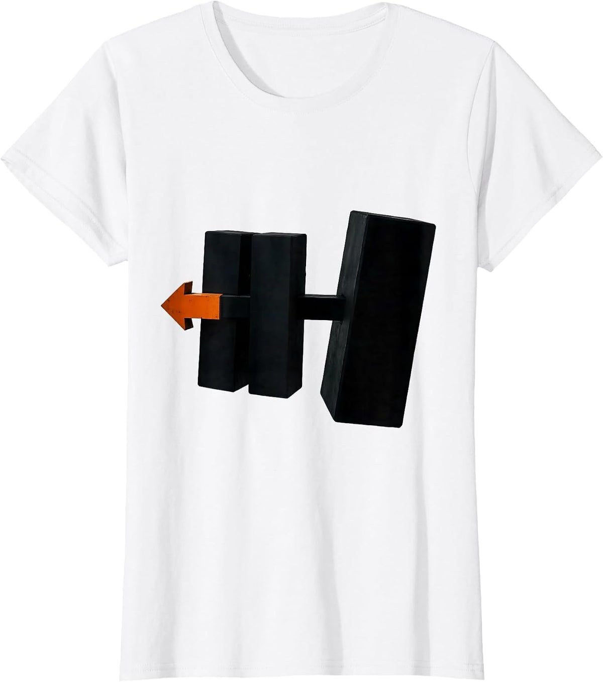 Brutalist Bond Break Chemistry Humor Science Enthusiast T-Shirt - White