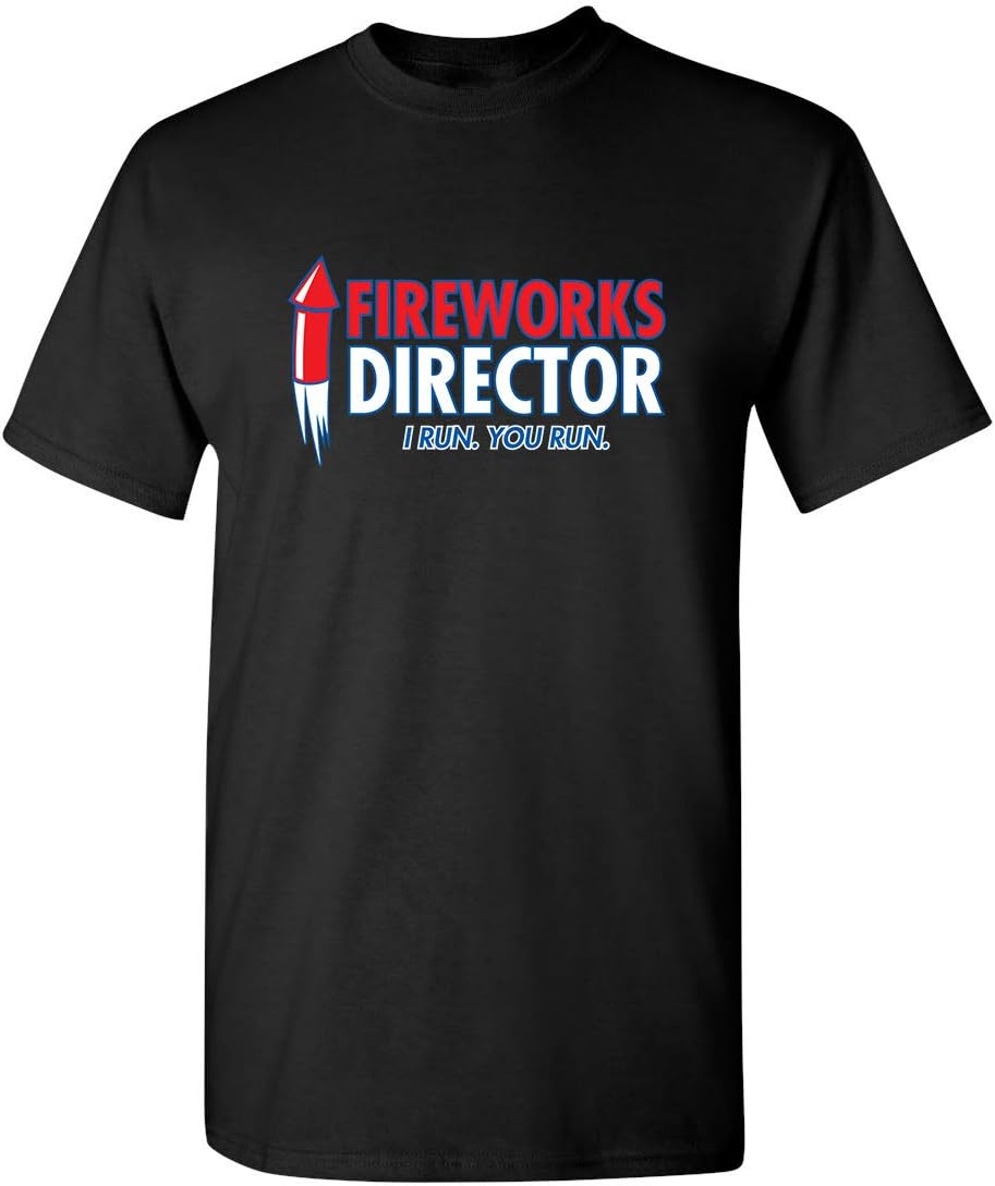 Funny Patriotic 4th of July Shirt Independence Day Graphic Tee - Black