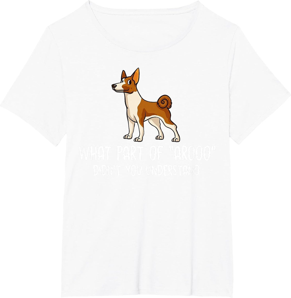 Basenji Dog Puppies Owner Lover T-Shirt - White