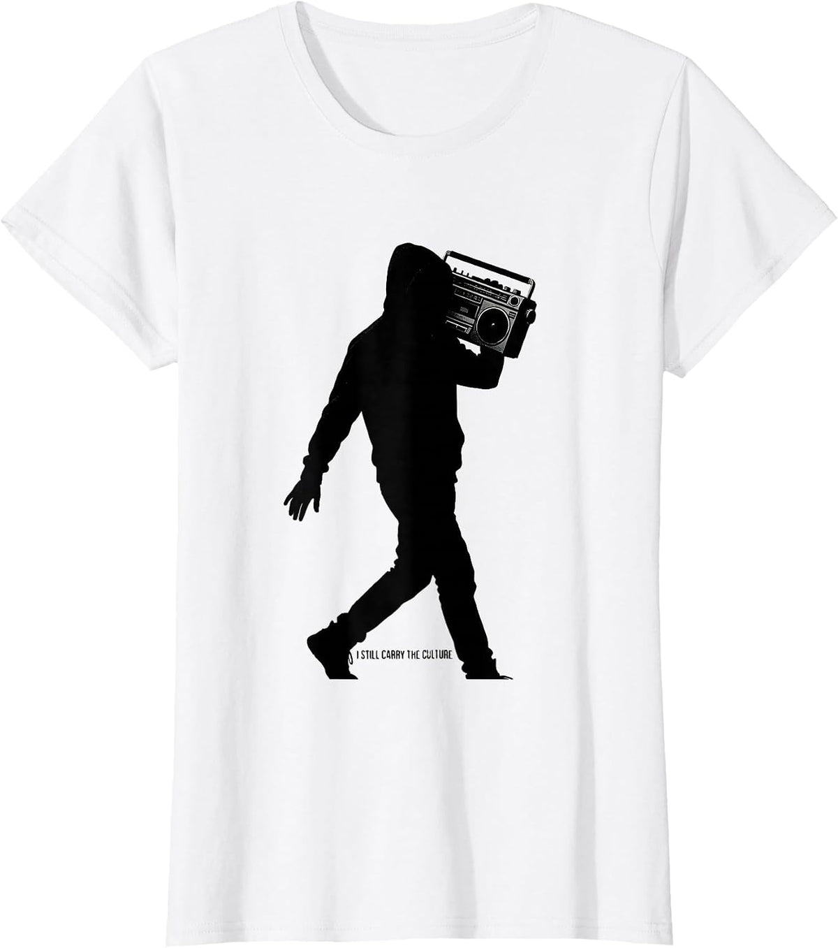I Still Carry The Culture Urban Nostalgic Hip Hop Rap T-Shirt - White