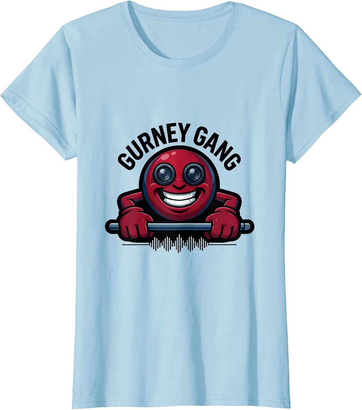 Gurney Gang Funny EMT Paramedic EMS First Responder Gift T-Shirt - Baby Blue
