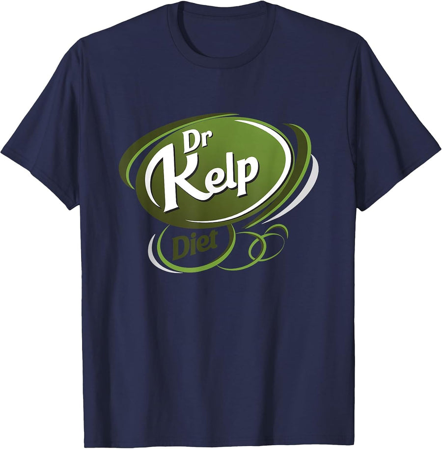 Diet Dr Kelp Classic T-Shirt - Navy Blue
