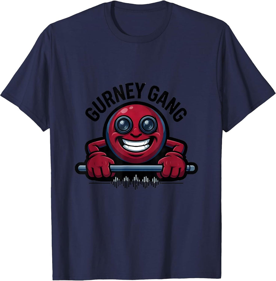 Gurney Gang Funny EMT Paramedic EMS First Responder Gift T-Shirt - Navy Blue
