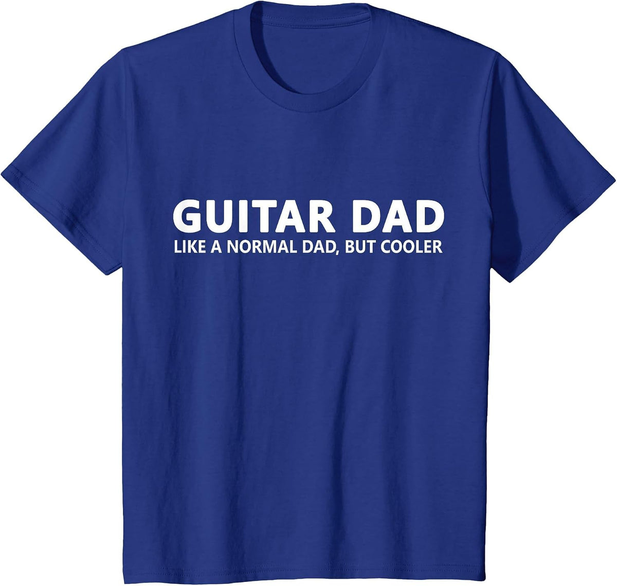 Guitar Father Guitar Dad T-Shirt - Royal Blue