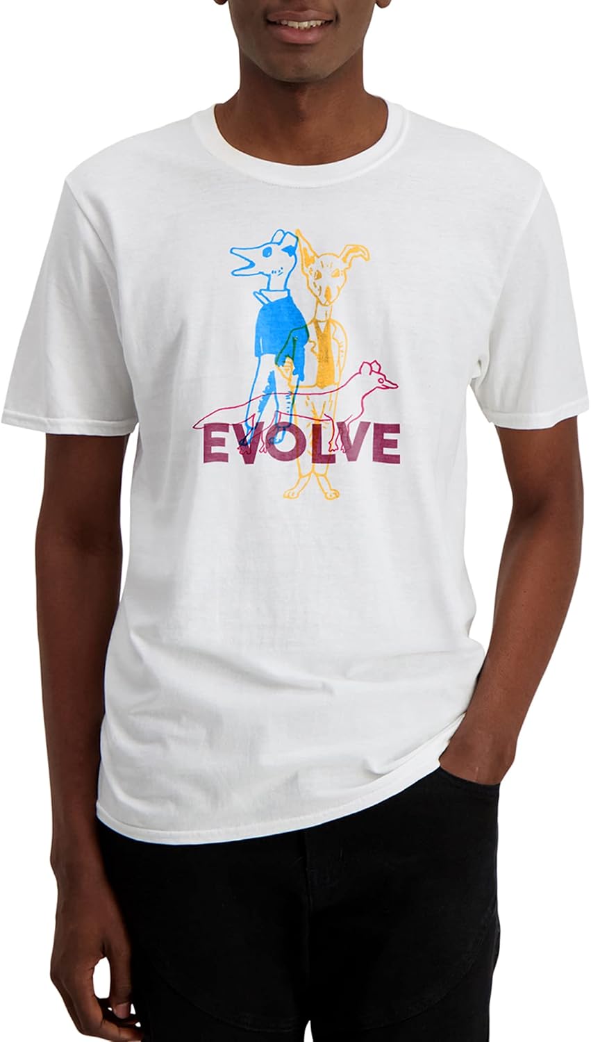 One Word to Creative/Recreate Men's Classic Crew Neck T-Shirt - Evolve 2
