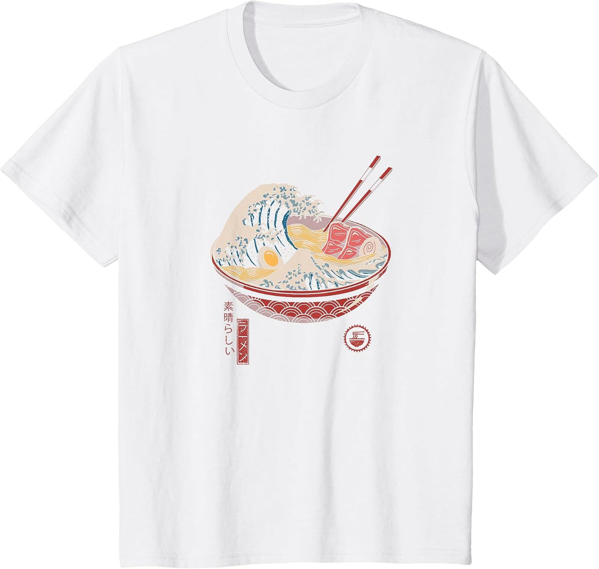 Great Ramen Wave T-Shirt - White