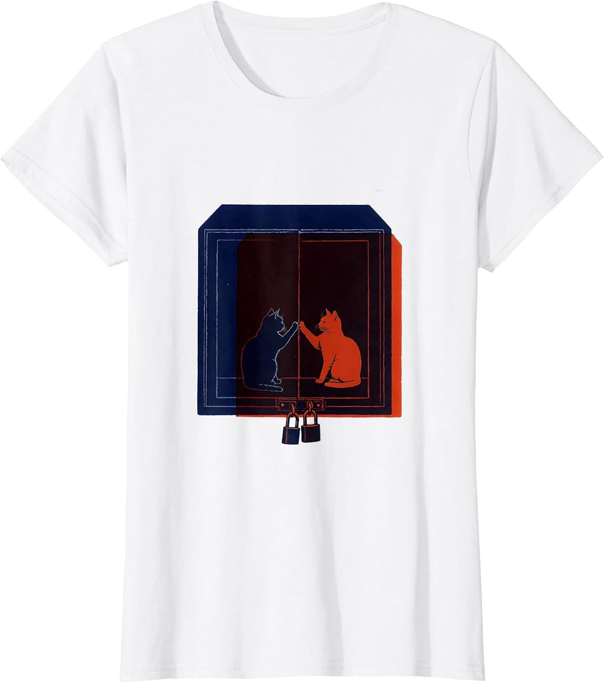Schrodingers Cat Observation Chamber Quantum Physics Humor T-Shirt - White