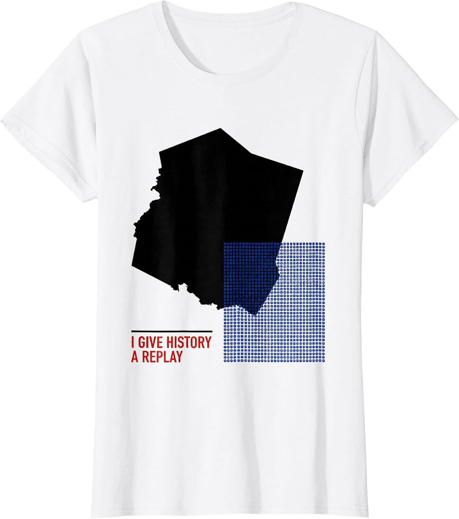 Women's I Give History A Replay Funny History Teacher Subject Pride T-Shirt - White