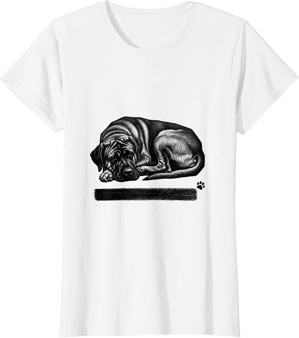 Great Dane Official Sleepshirt Dog Lover Napping Pajamas T-Shirt - White