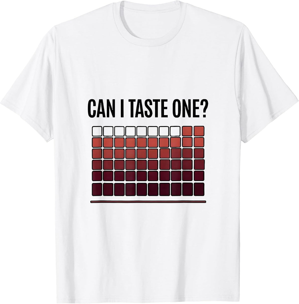 Men's Can I Taste One Funny Periodic Table Science Teacher Joke T-Shirt - White
