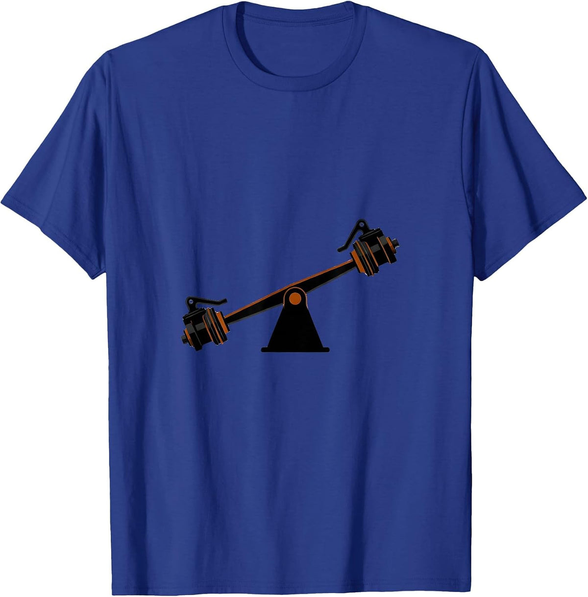 Rocker Arm Engine Block Humor Mechanic Garage T-Shirt - Royal Blue
