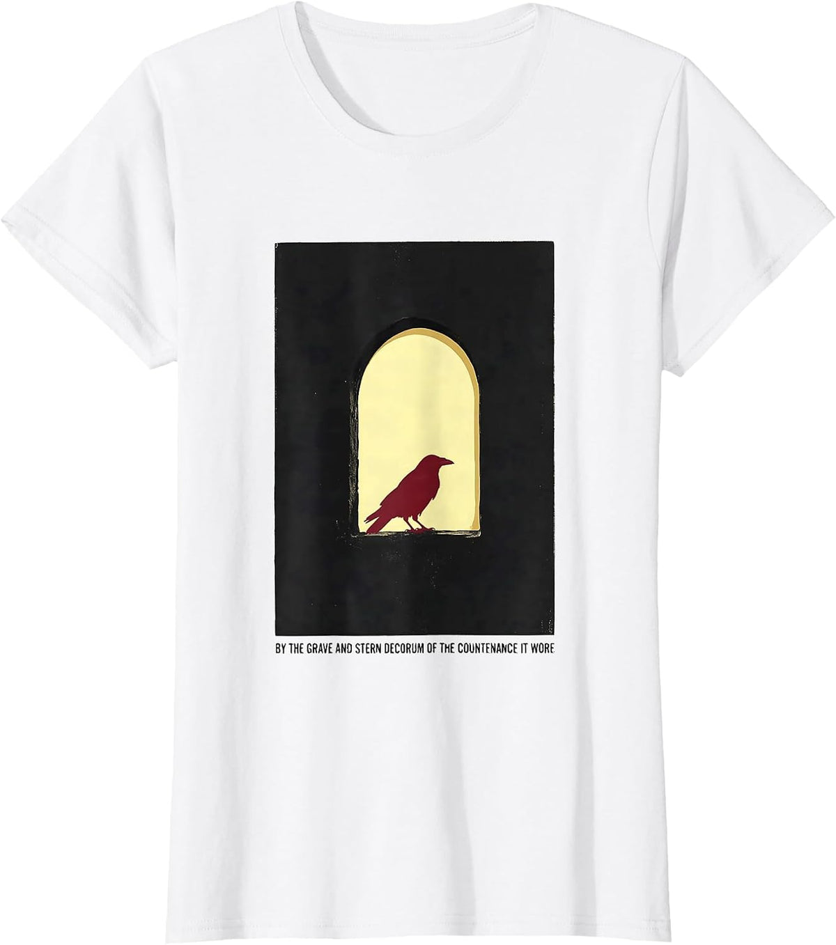 By the grave and stern decorum of the countenance it wore T-Shirt - White
