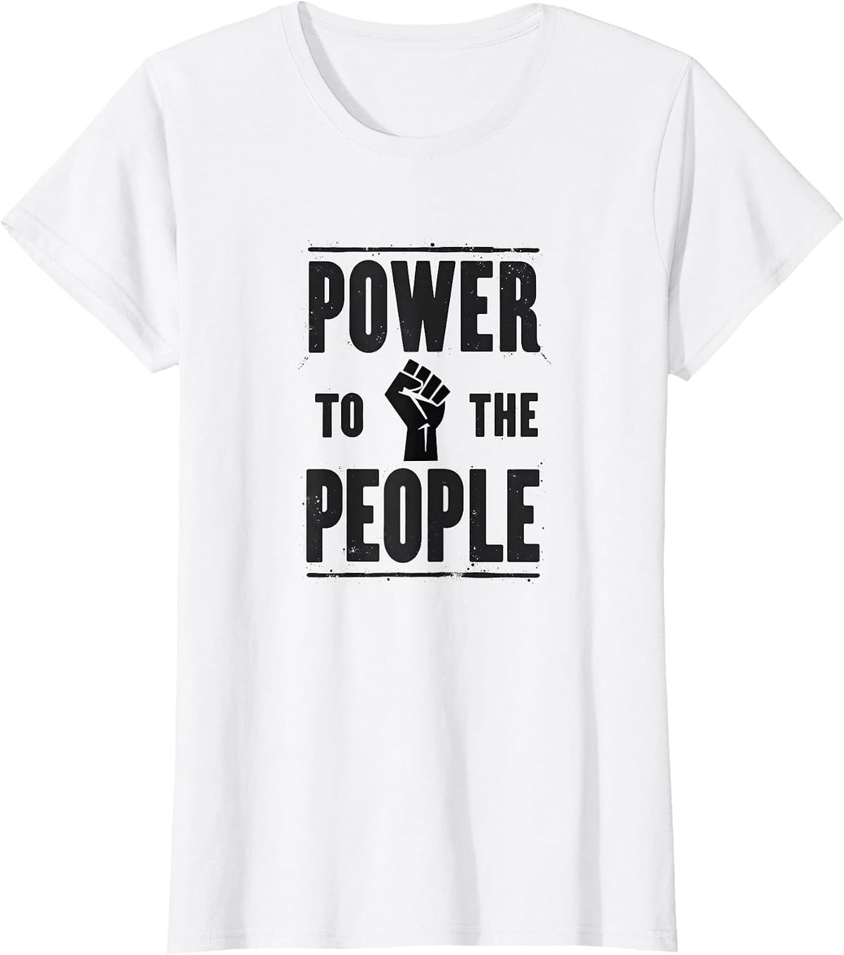Power to the People Inauguration Design T-Shirt - White