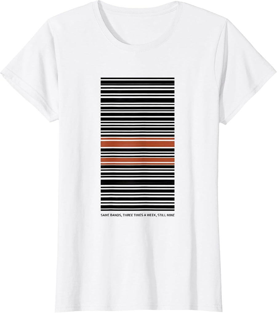 Women's Same Bands, Three Times A Week, Still Mine Dialysis Nurse T-Shirt - White