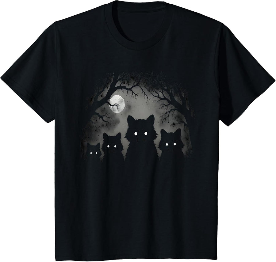 Creepy Gothic Raccoon Aesthetic Horror Grunge Goth Feral T-Shirt - Black