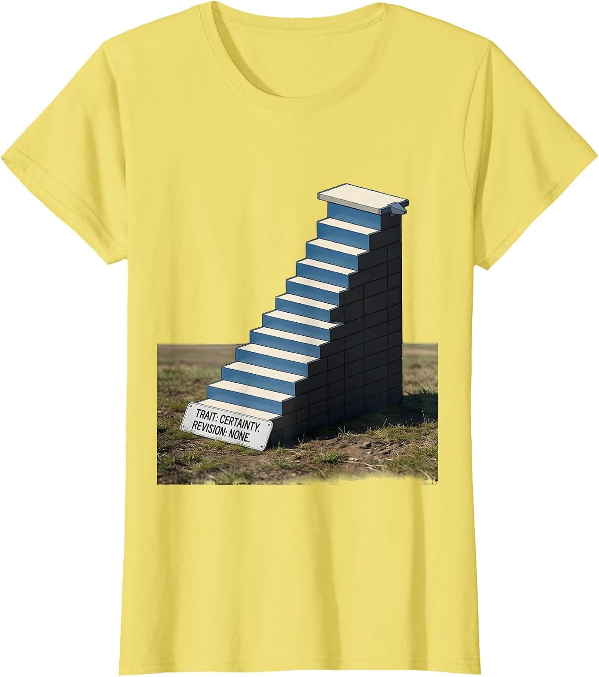 TRAIT: CERTAINTY. REVISION: NONE. Funny Engineer Sarcastic T-Shirt - Lemon Yellow