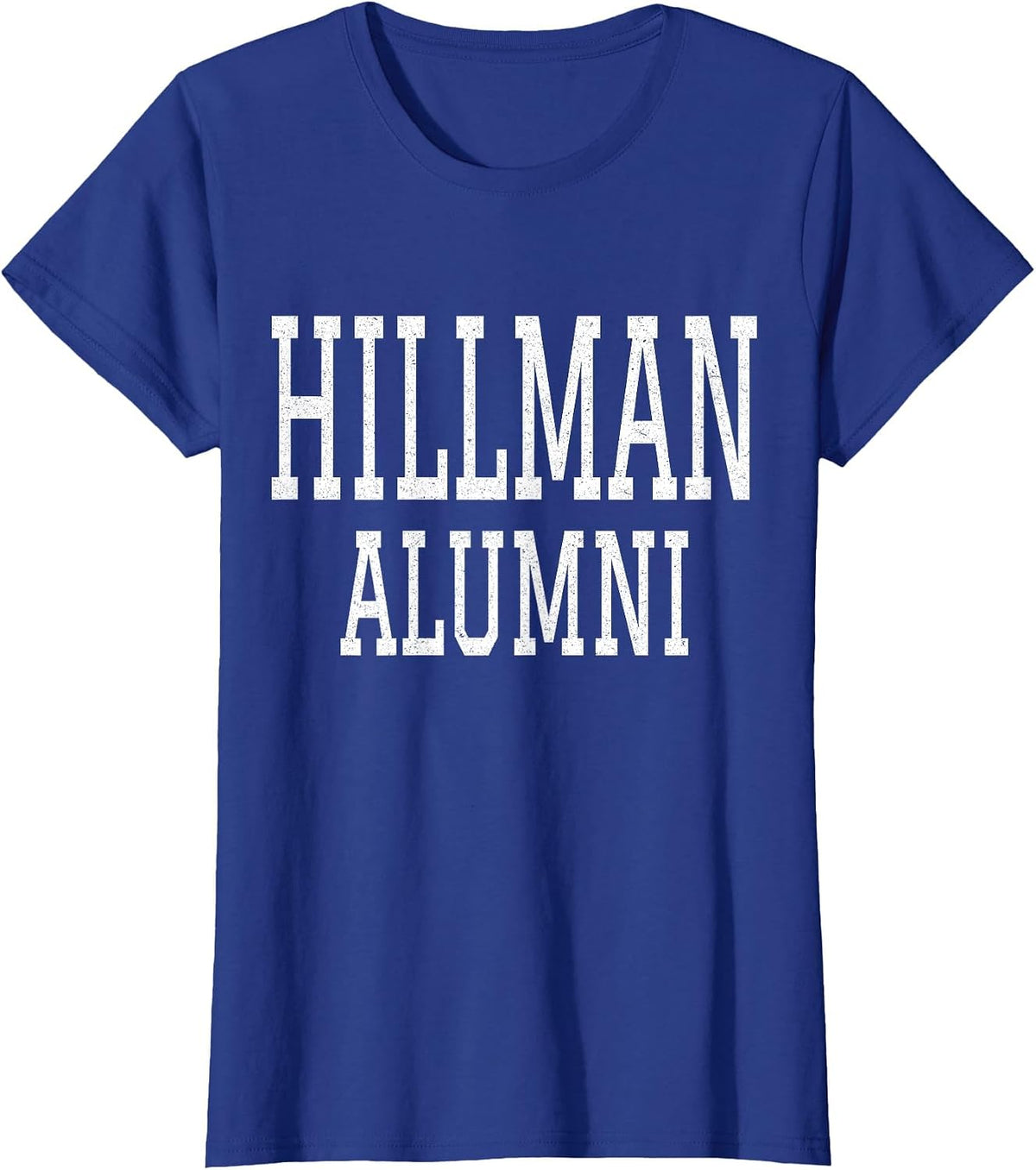 Hillman Alumni, Historical Black College and University T-Shirt - Royal Blue