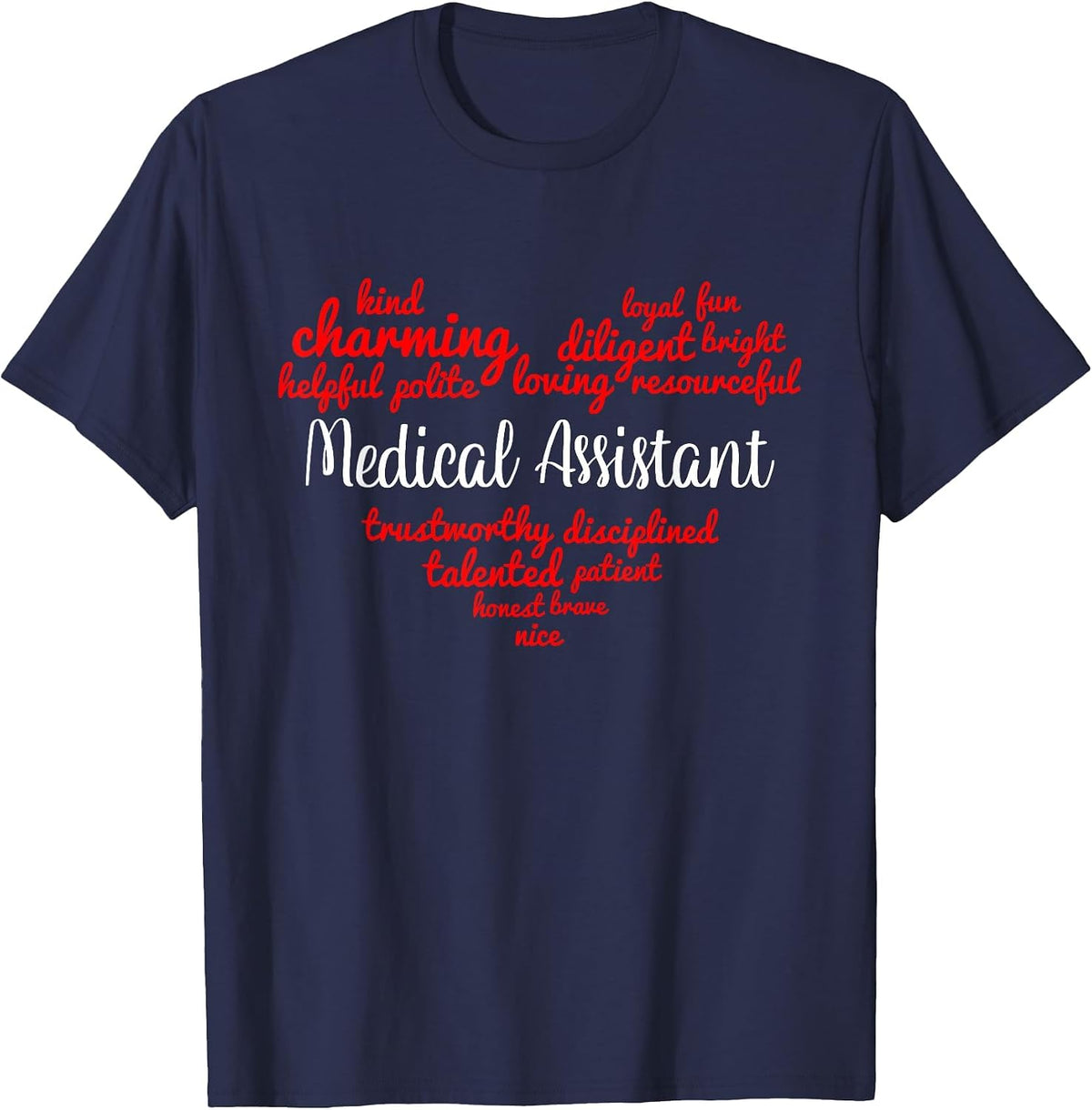 Medical Assistant T-Shirt - Navy Blue