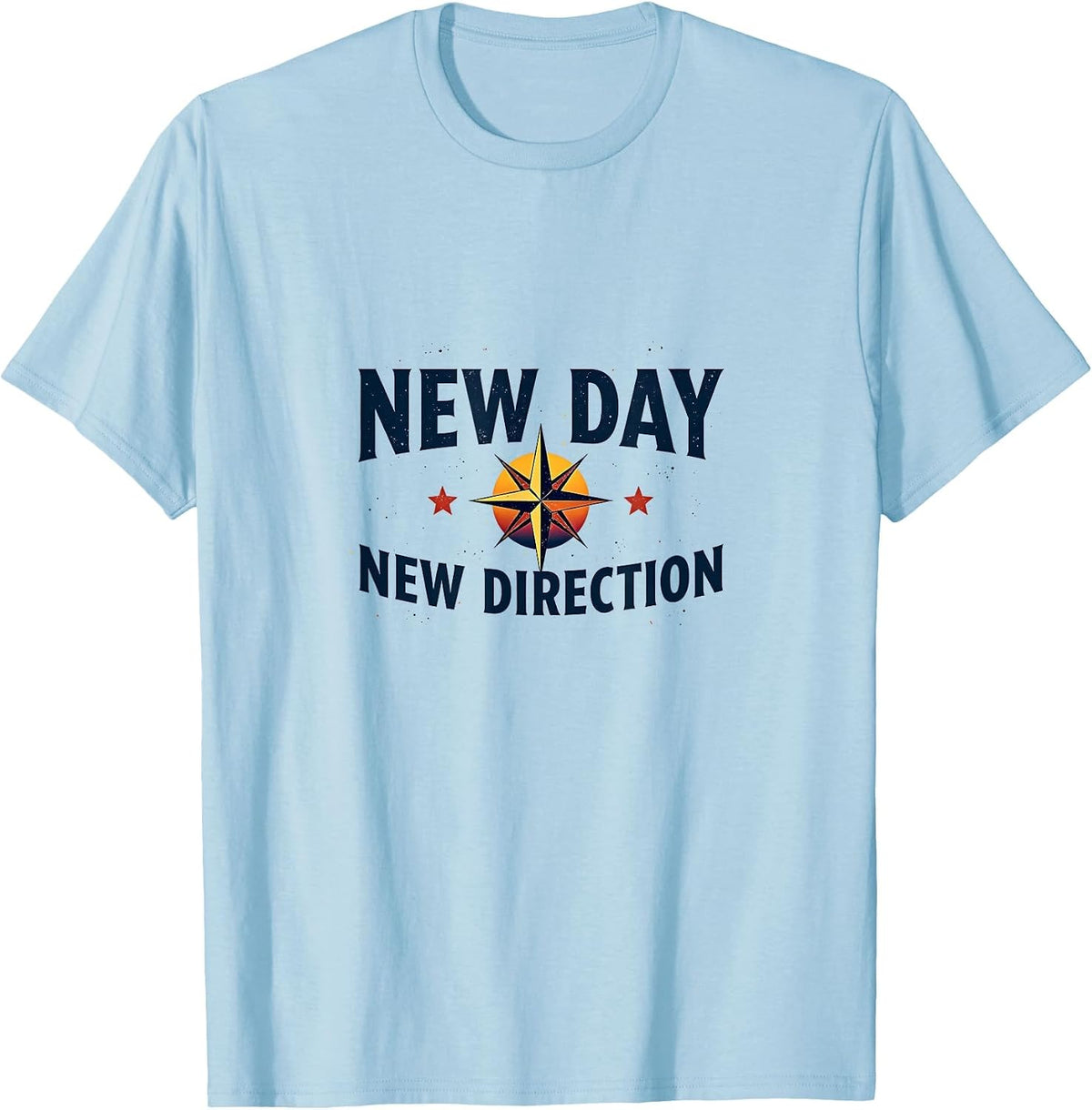 New Day New Direction Inauguration 2025 T-Shirt - Baby Blue