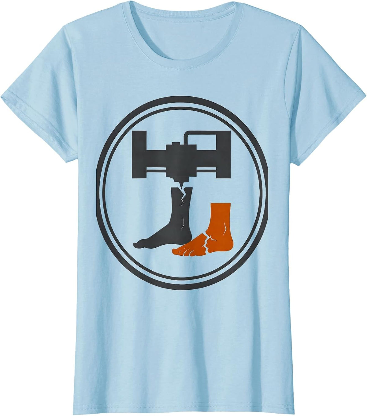 Women's 3D Printer Replacement Part Repair Funny Maker Humor T-Shirt - Baby Blue