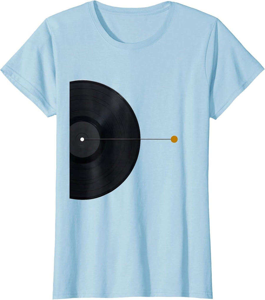Women's Minimalist History Teacher Classroom Humor Gift T-Shirt - Baby Blue