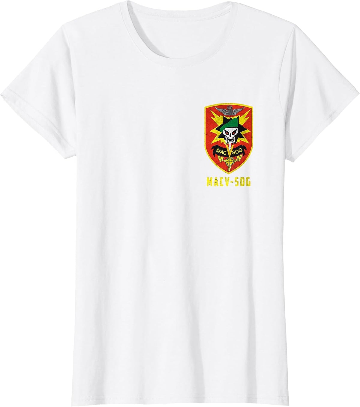 MACV-SOG Military Assistance Command Vietnam Veterans Day T-Shirt - White
