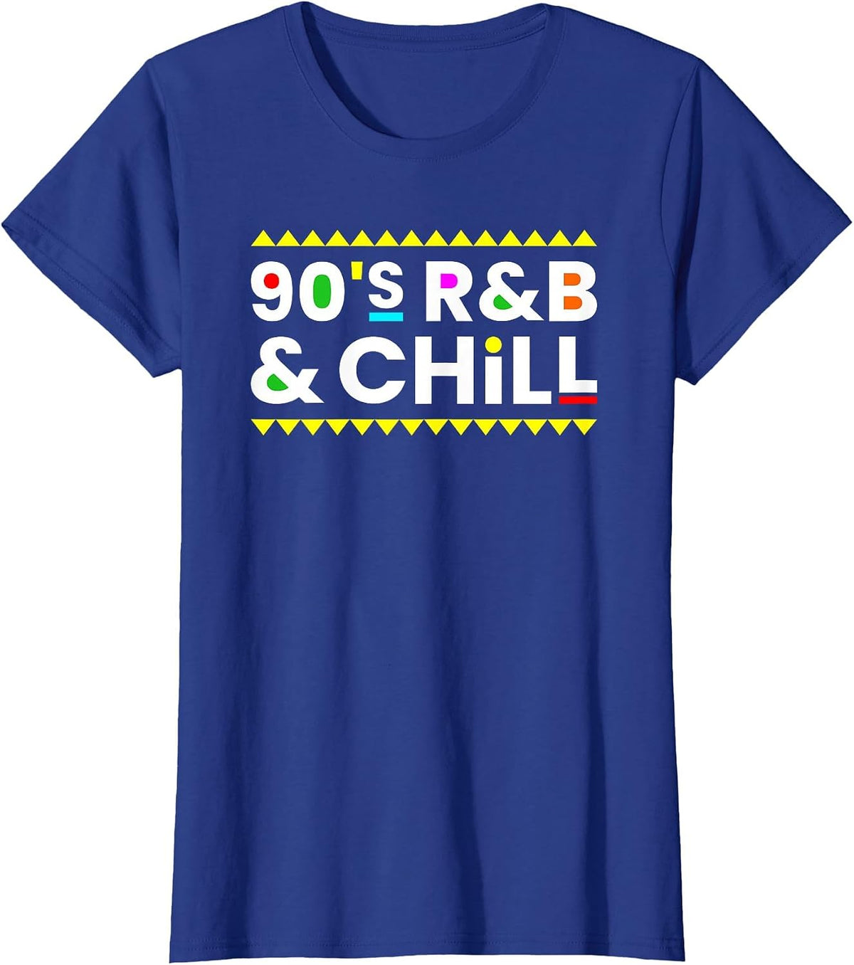 90's R&B & Chill Hip Hop Soul Music T-Shirt - Royal Blue