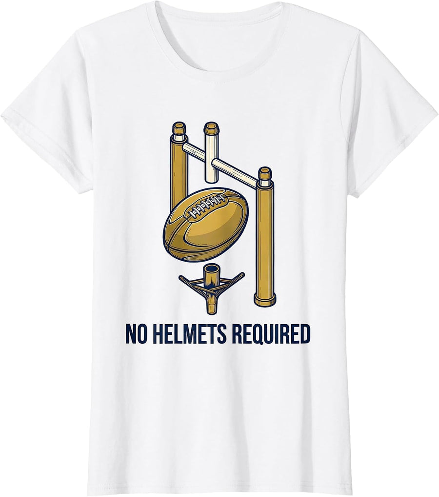 Women's No Helmets Required Bokke South African Rugby Pride T-Shirt - White