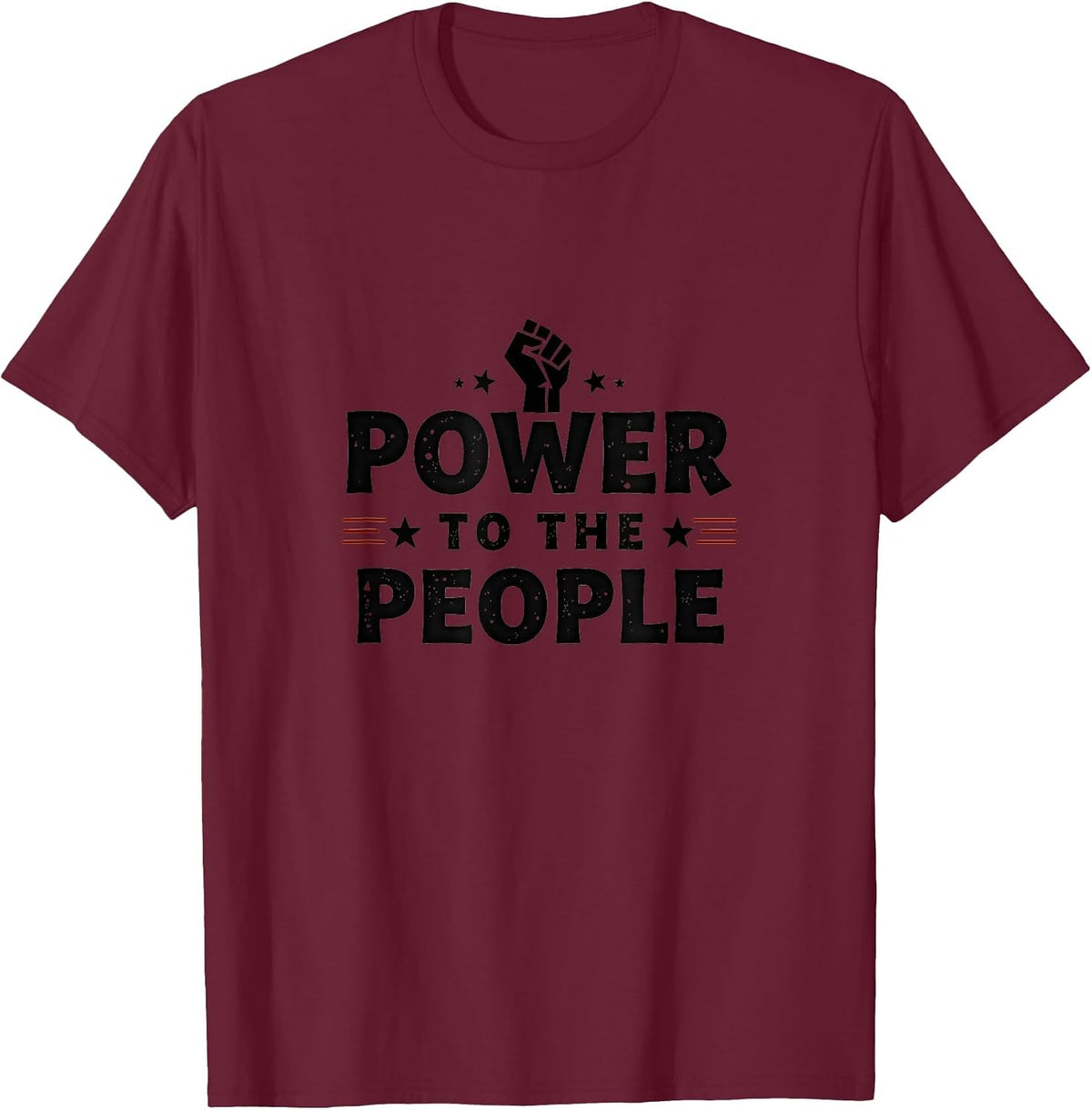Power to The People Inauguration Day 2025 T-Shirt - Burgundy