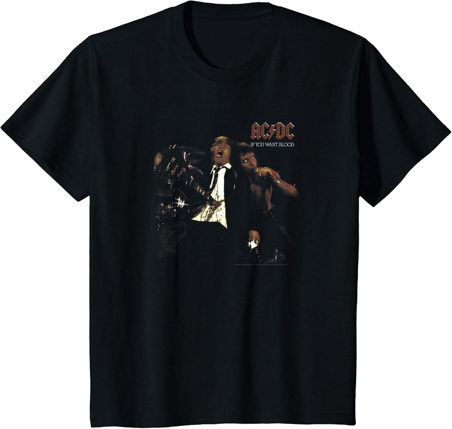AC/DC - If You Want Blood You've Got It T-Shirt - Black