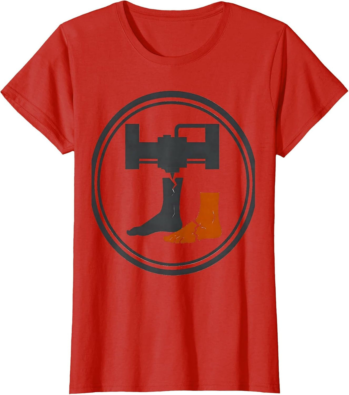 Women's 3D Printer Replacement Part Repair Funny Maker Humor T-Shirt - Red