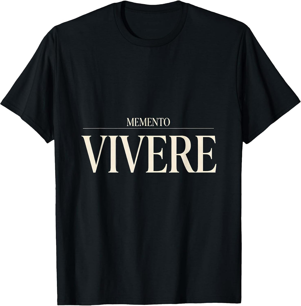Men's Memento Vivere Stoic Philosophy Quote Marcus Aurelius Reader T-Shirt - Black