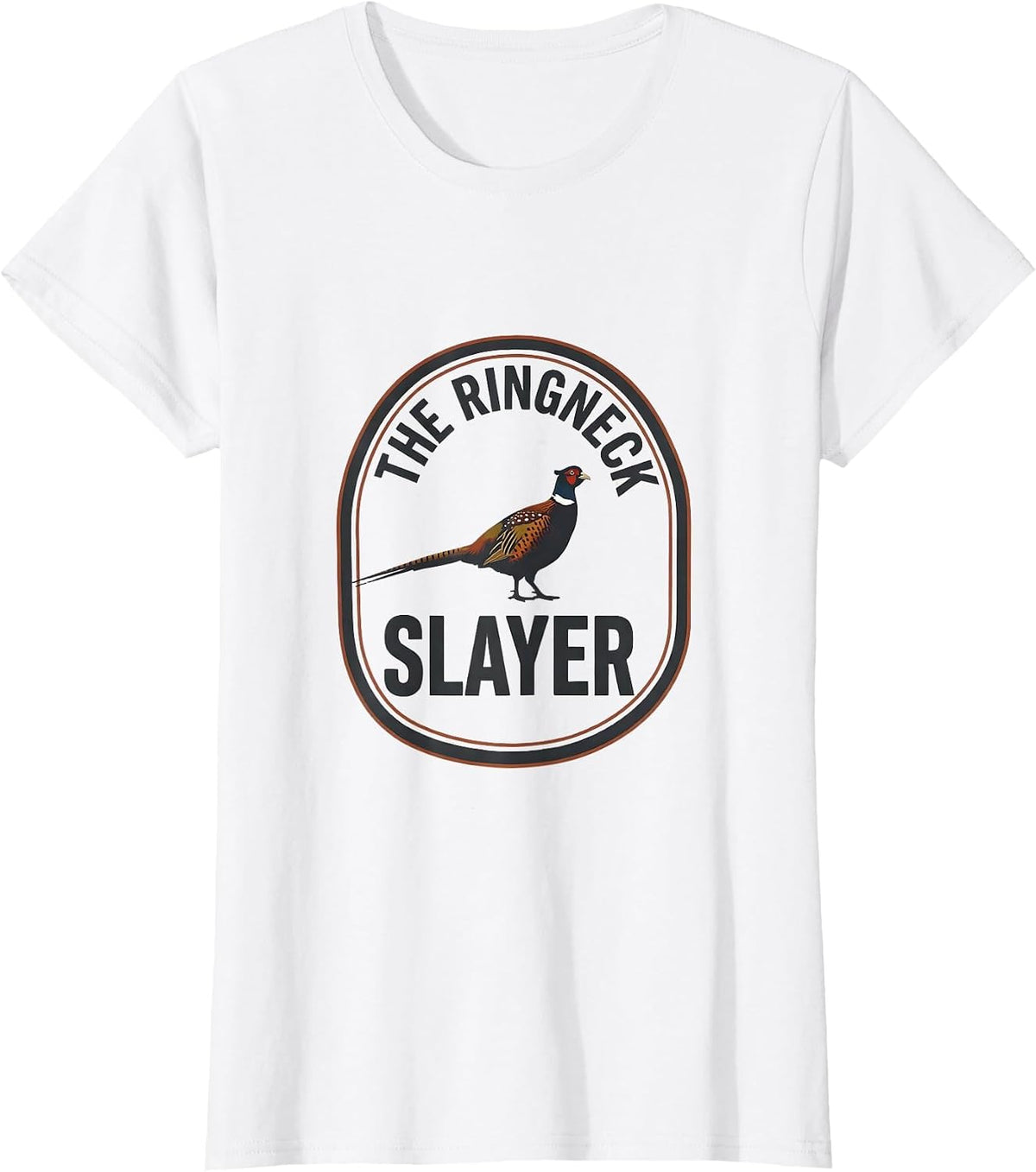 The Ringneck Slayer Vintage Upland Bird Hunting Pheasant T-Shirt - White