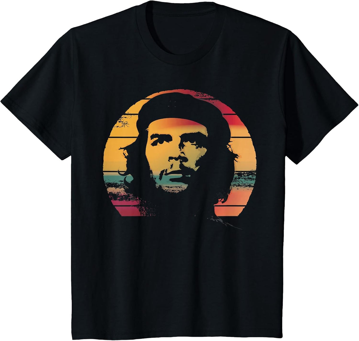 Che Guevara Shirt Revolution Rebel Cuba Vintage T-Shirt - Black