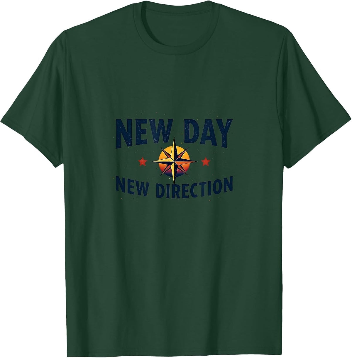 New Day New Direction Inauguration 2025 T-Shirt - Dark Green