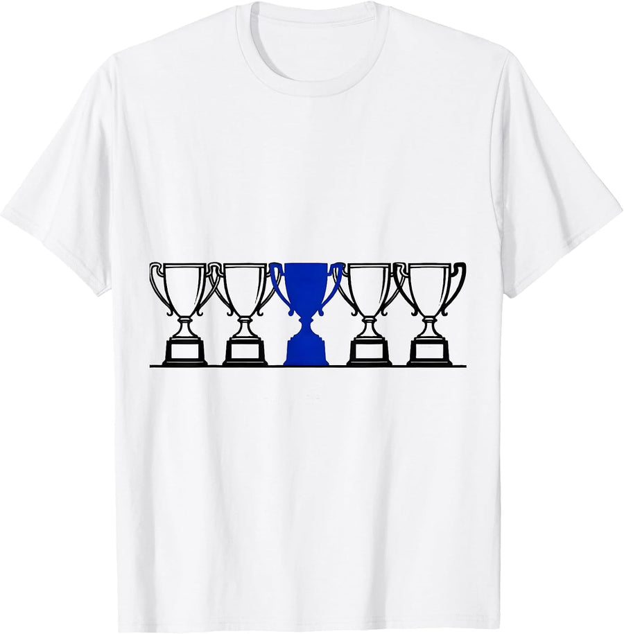 Men's Favorite Son In Law Trophy Cup Humor T-Shirt - White