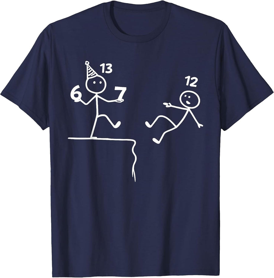 13th Birthday It's My 13 Bday Turning 13 Birthday Boys Kids T-Shirt - Navy Blue