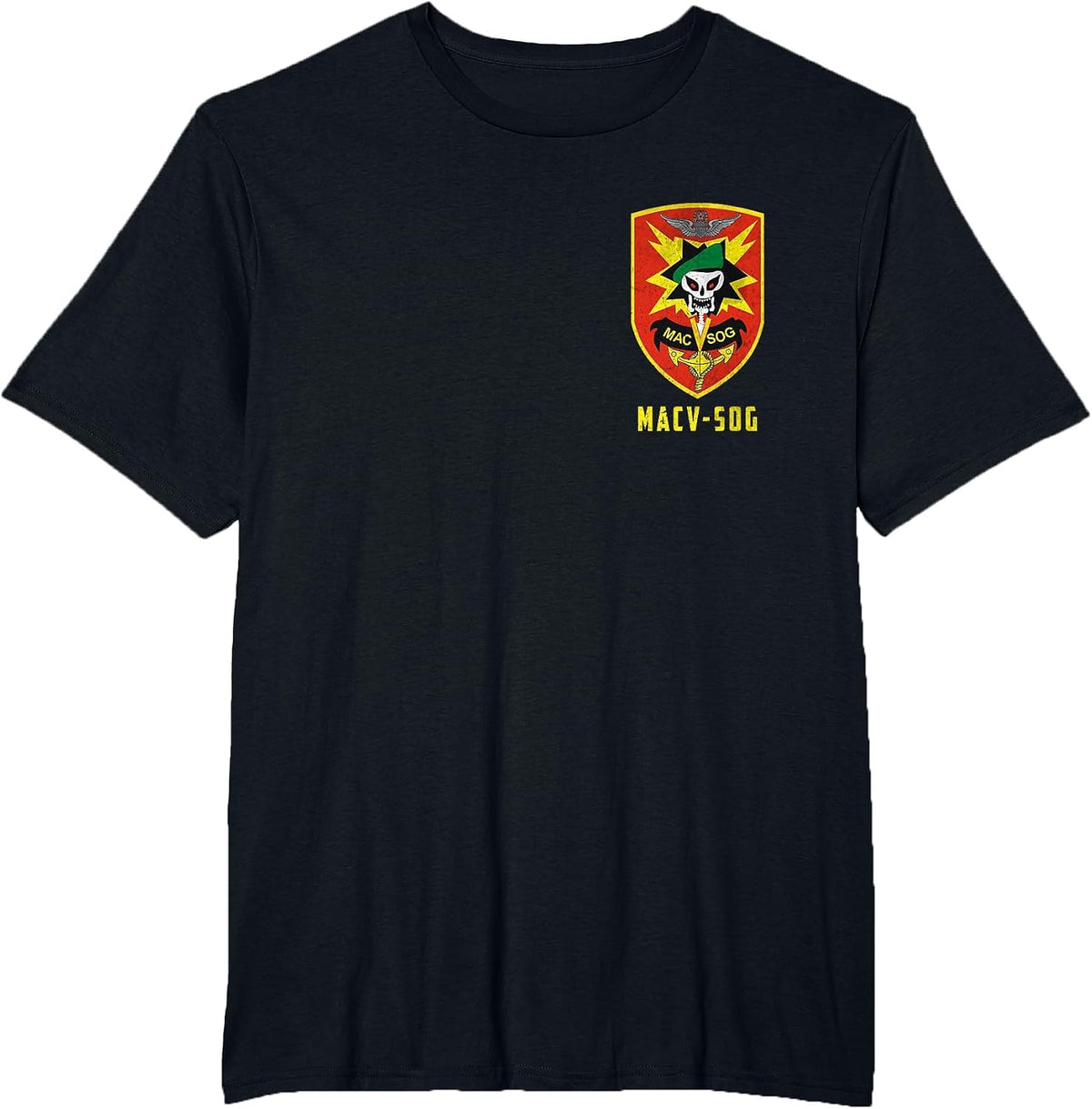 MACV-SOG Military Assistance Command Vietnam Veterans Day T-Shirt - Black