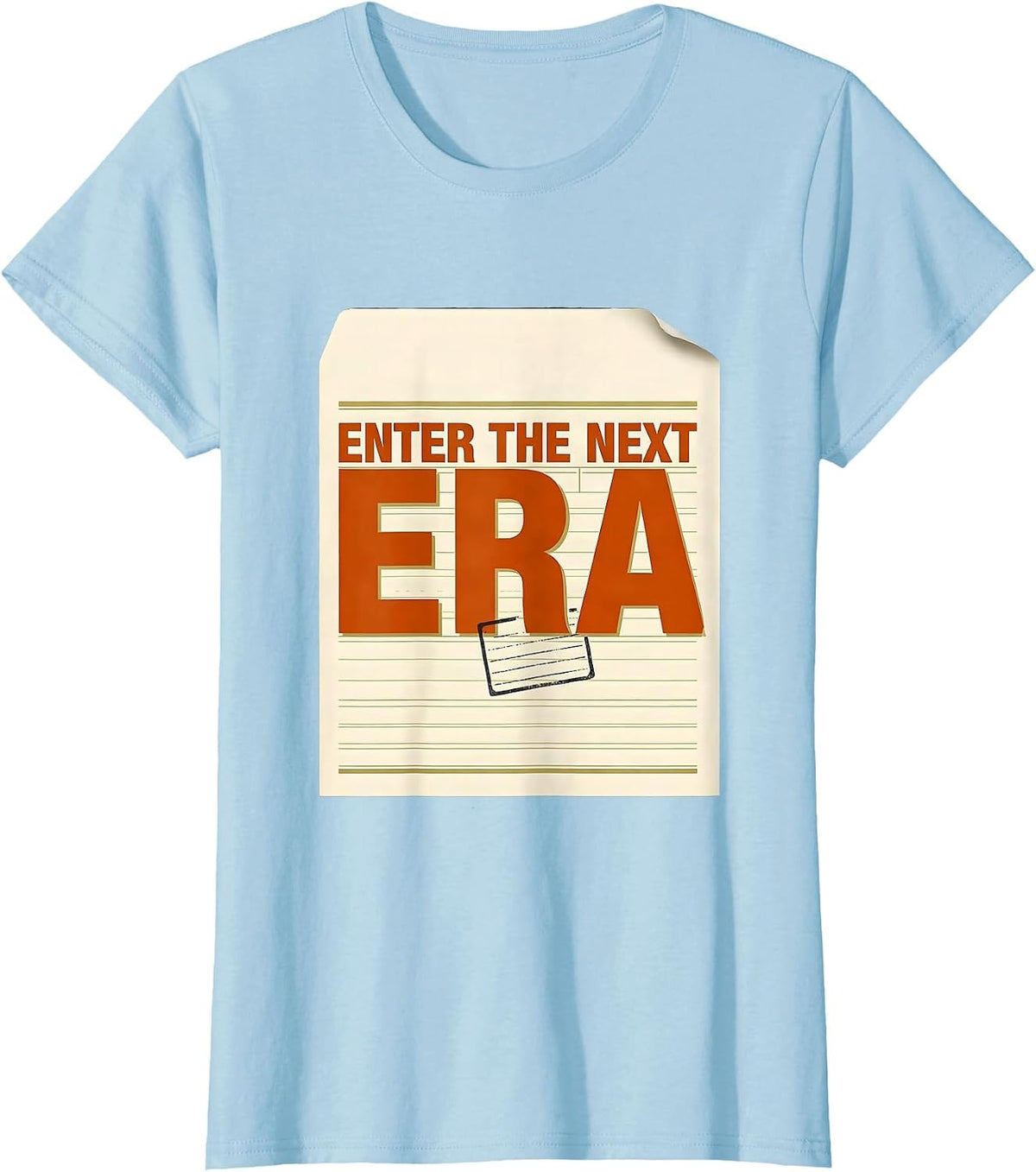 Women's Enter The Next Era Funny History Teacher Social Studies T-Shirt - Baby Blue