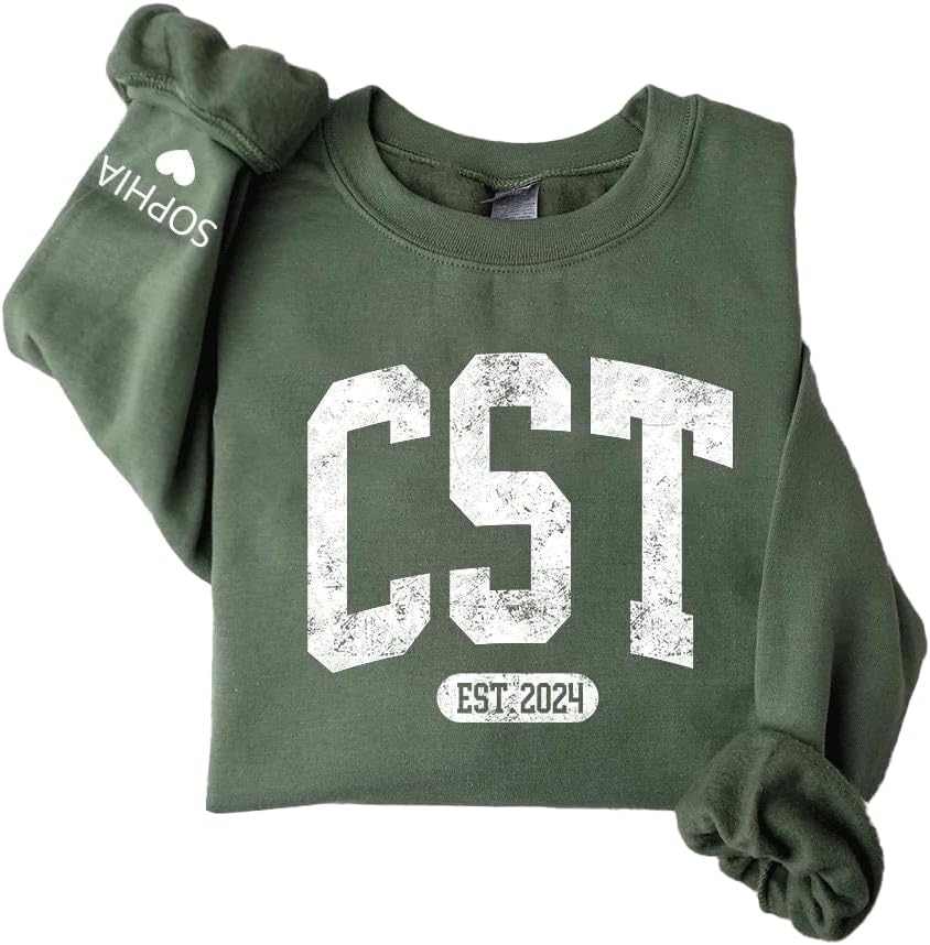 Certified Surgical Technologist Sweatshirt, Custom CST Crewneck, Surgical Tech Crewneck Sweater, Med Surg, urgery