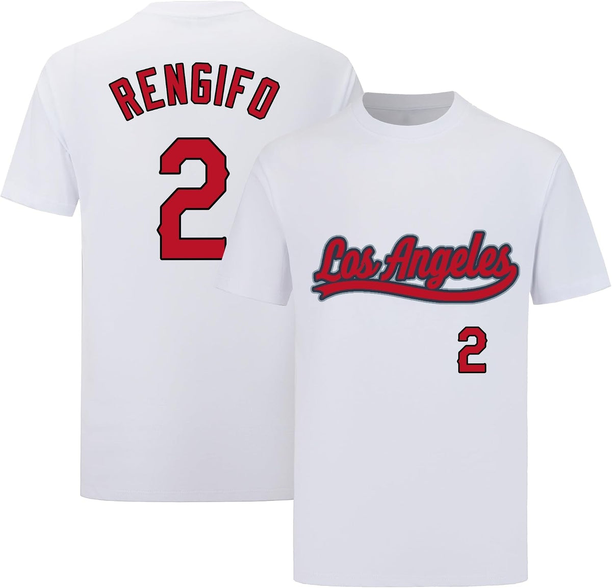 Mens/Womens/Kids Baseball T-Shirt No Brand/Logos 100% Cotton - White-2