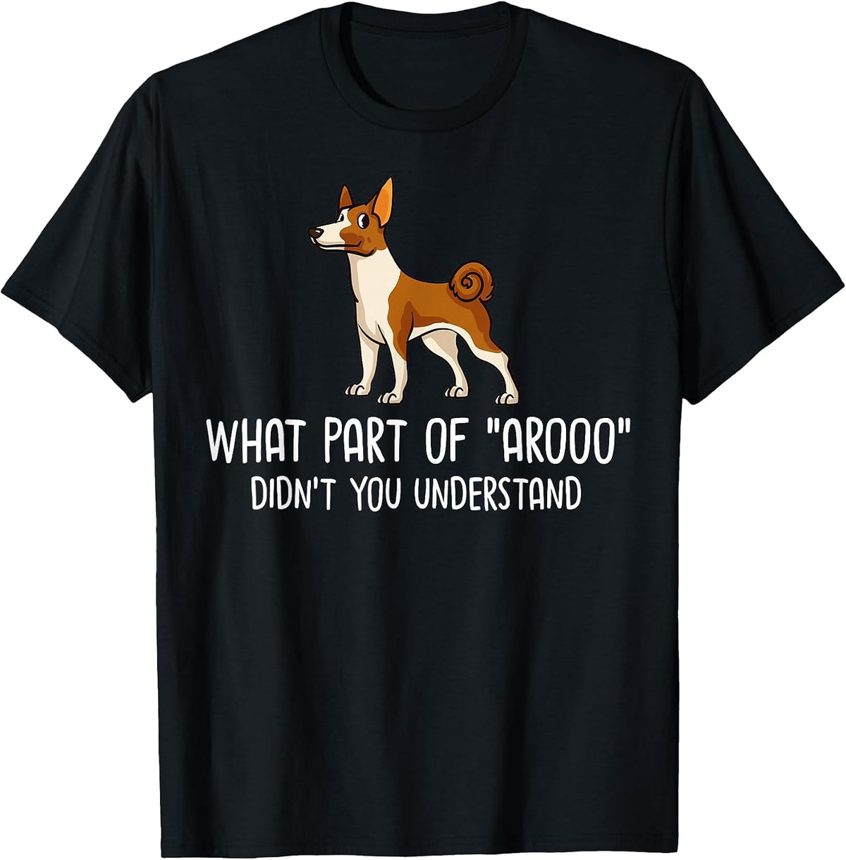 Basenji Dog Puppies Owner Lover T-Shirt - Black