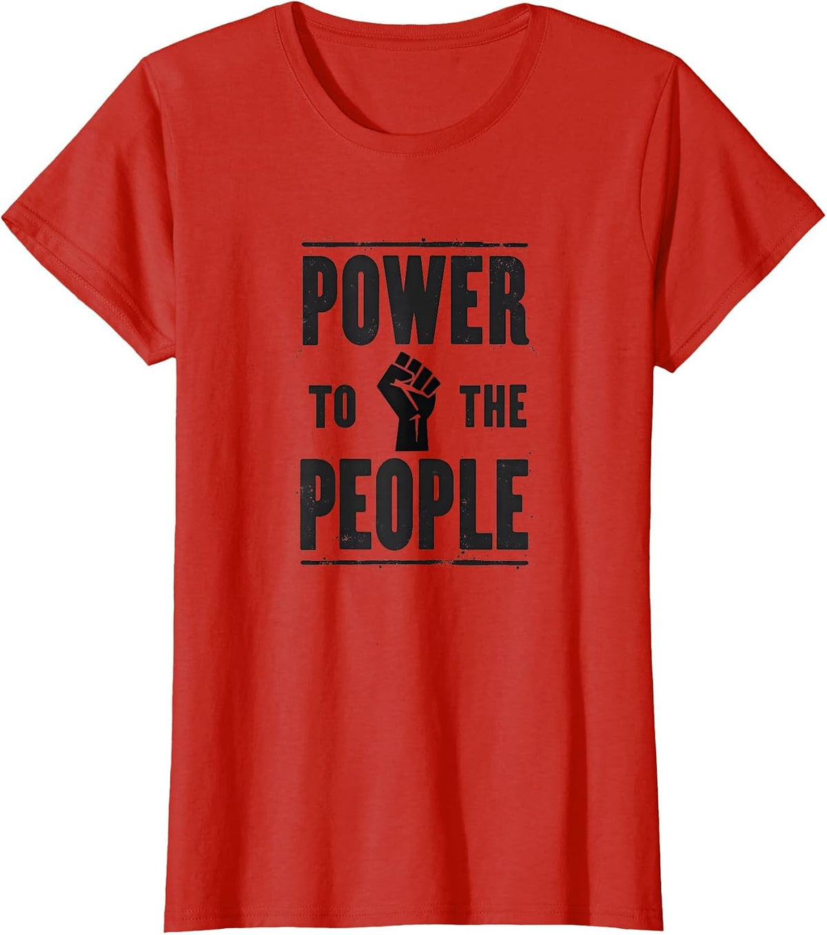 Power to the People Inauguration Design T-Shirt - Red