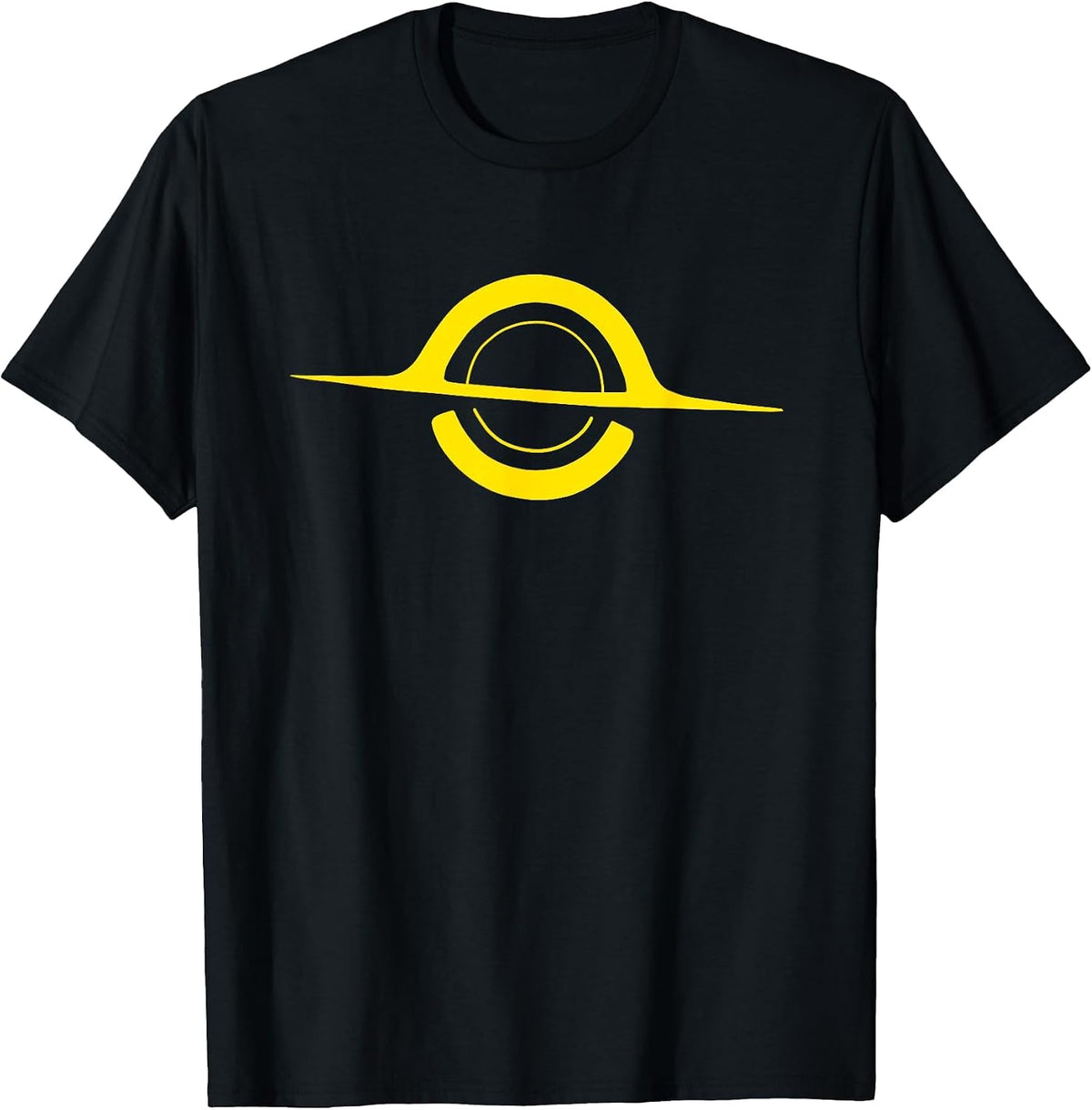 Physics Black Hole T-Shirt - Black